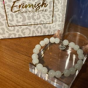 Erimish Pearl White Single Bracelet
